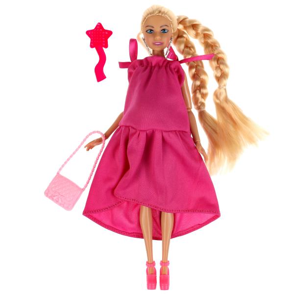 Кукла 29 см София беременная тройней, руки и ноги сгиб, акс, кор КАРАПУЗ в кор.24шт