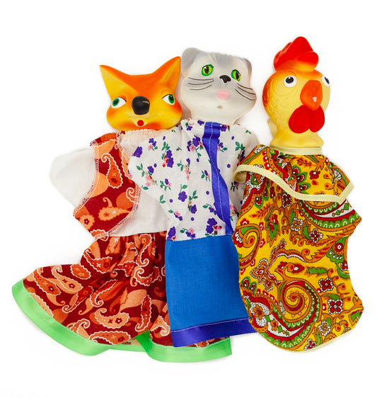 Воронеж.Кукольный театр "Кот,Лиса,Петух" арт. СИ-689/3