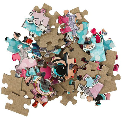 Весёлые подружки. Пазл классический в коробке. 54 детали. 90х65х25мм. Умные игры в уп.32шт в кор8уп