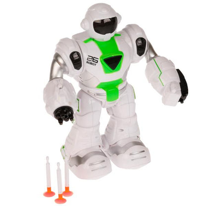 Robot de batte, superbot, blanc/noir, dans la couleur, 26,3*21*11cm ТЕХНОДРАЙВ dans la couleur.2*30шт