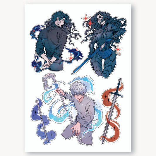 Стикерпак "Предвестники Мельтиара"