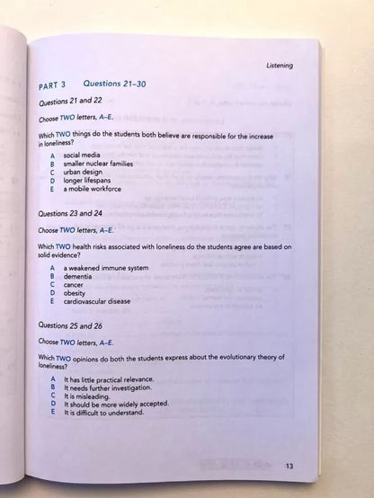 IELTS Cambridge 20 (General)+QR Code