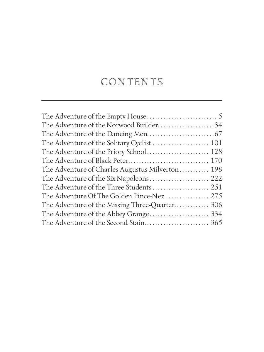 The Return of Sherlock Holmes