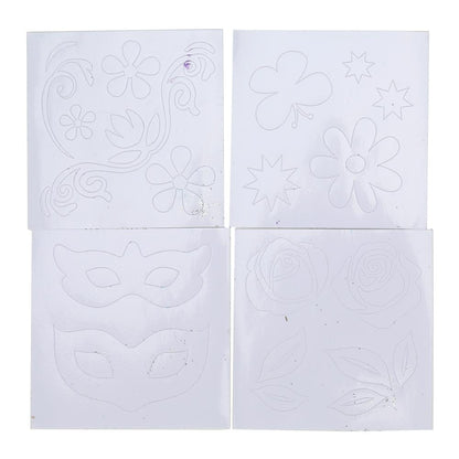 Ensemble de 6 cartes de princesse classiques pour enfants, 48 pièces