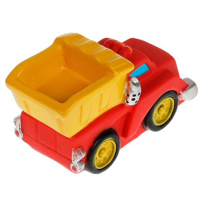 Игрушка пластизоль для ванны грузовичок сетка с хэн-тэгом КАПИТОШКА в кор.72шт