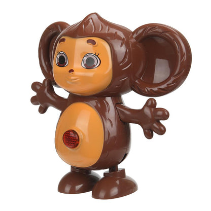 HT1500-R Танцующий Чебурашка 15+ песен, фраз и мелодий в кор. Умка в кор.36шт