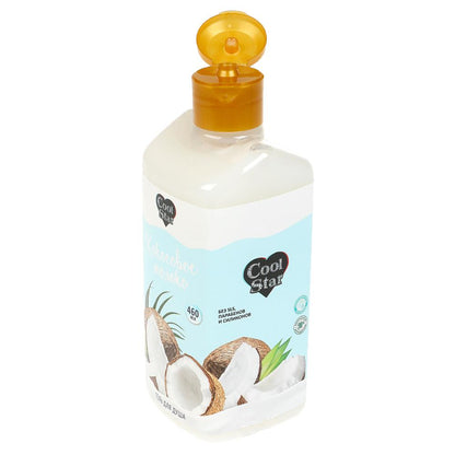 Gel pour la douche au lait de coco, 460 ml, Cool Star, en cor.6 pièces