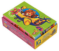 Умные кубики. 6 кубиков в поддончике. Мы летим, летим, летим. 3+