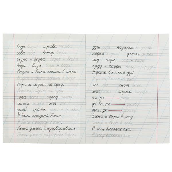Прописи для дошкольников. Читающих детей. М. А. Жукова. 160х210мм. Скрепка. 16 стр. Умка в кор.50шт
