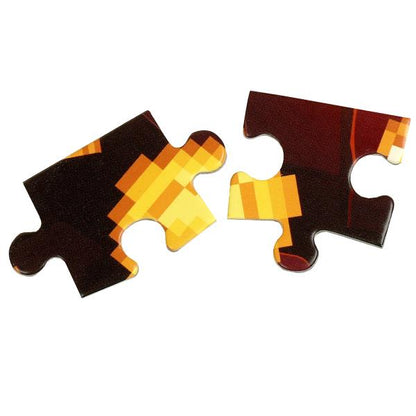 По мотивам Майнкрафт. Пазлы классические в коробке. 104 детали. 190х141х35мм. Умные игры в кор.24шт