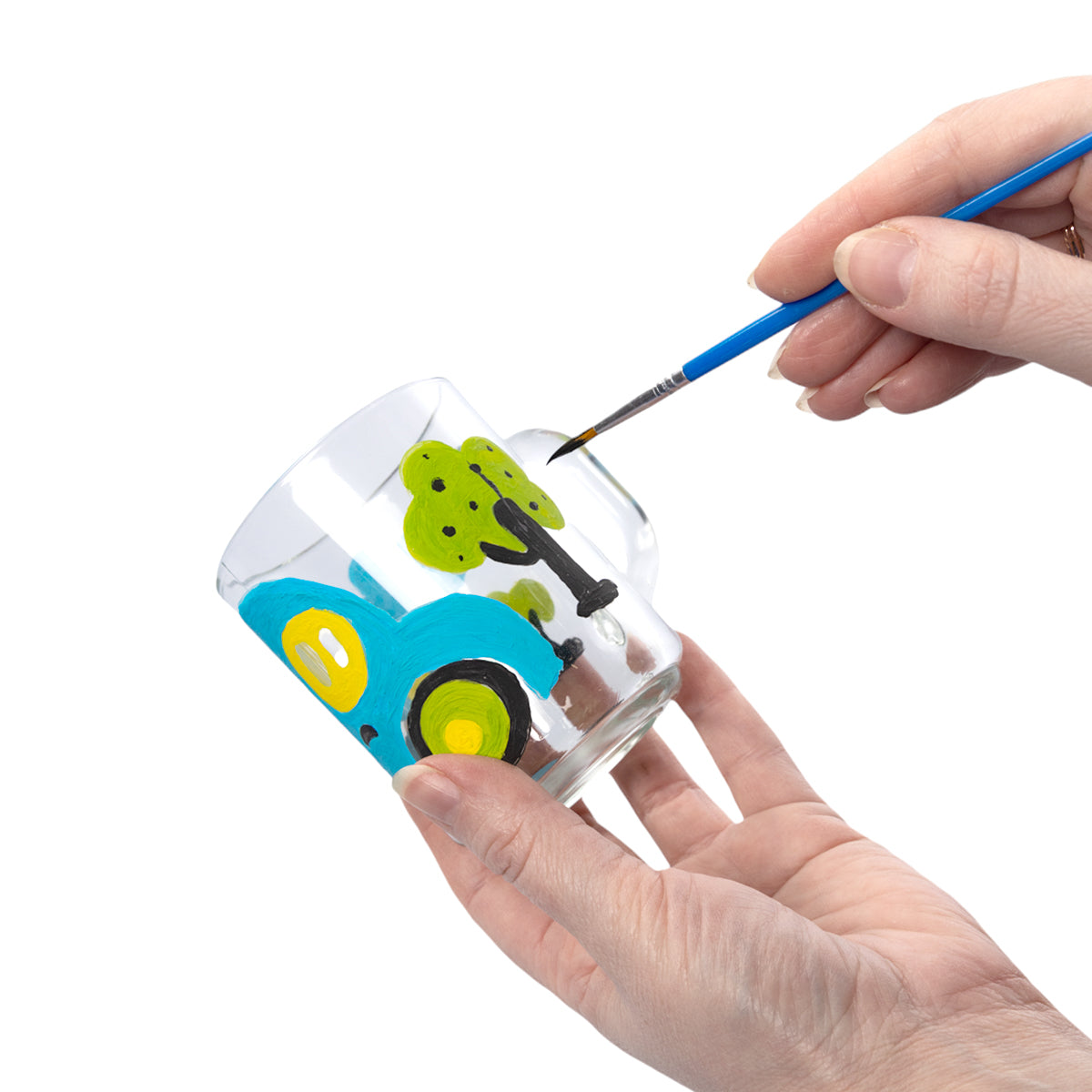 Набор для творчества. Кружка под роспись "Машинка"