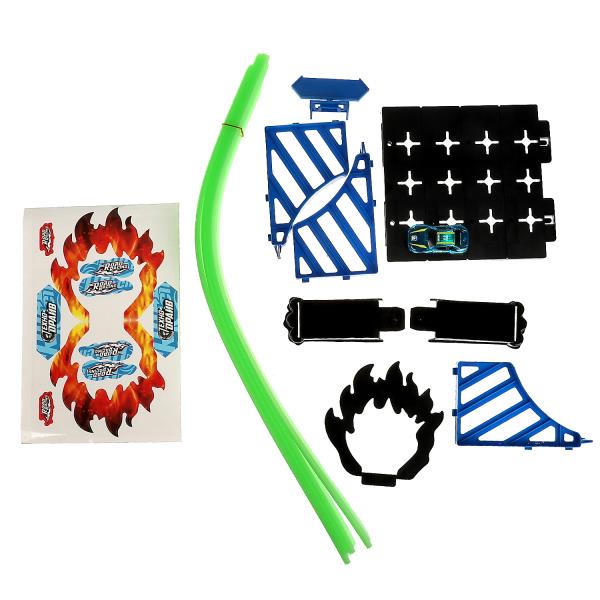 Le véhicule avec le bateau, la taille, le temps est en temps, cor.44,5*25,1*5,4 cm ТЕХНОДРАЙВ en cor.2*18шт