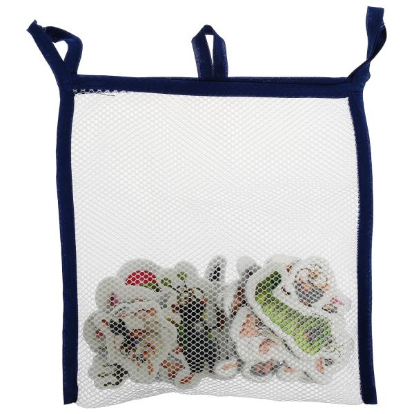 Игрушка пластизоль для ванны БУБА набор стикеров ева 10 шт, сетка КАПИТОШКА в кор.50наб