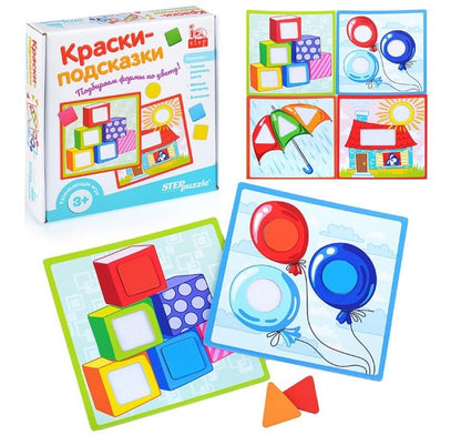 89825 Развивающая игра "Краски-подсказки" (IQ step)