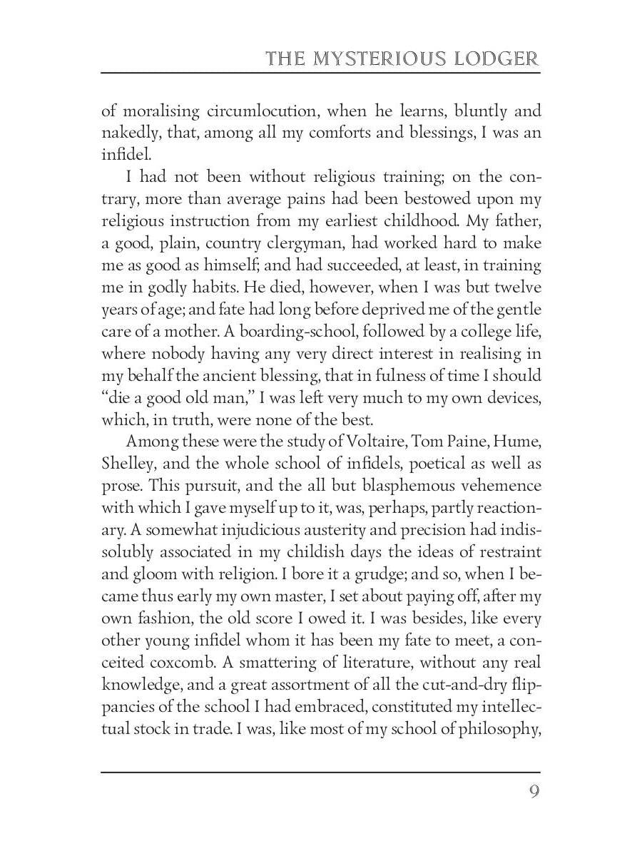 The Mysterious Lodger = Загадочный житель: на англ.яз