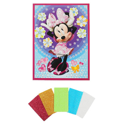 Аппликация мягкая мозаика из эва мышка МУЛЬТИ АРТ в кор.100шт