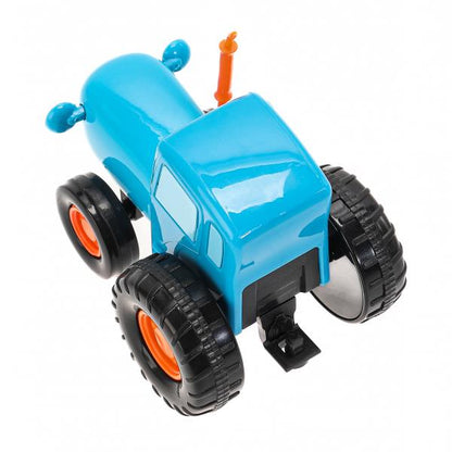 Машина металл СИНИЙ ТРАКТОР синий трактор длина 7,5 см, синий, блист. Технопарк в кор.2*60шт