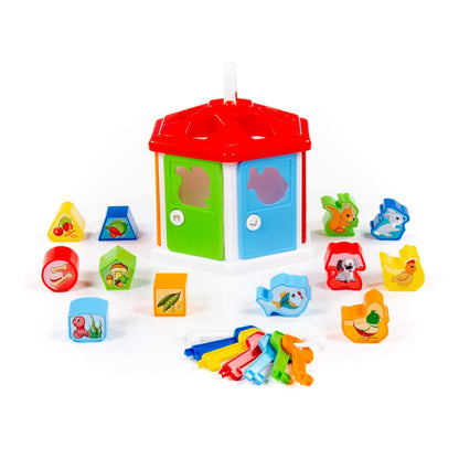 Полесье. Логический домик в сетке арт.6196 /12