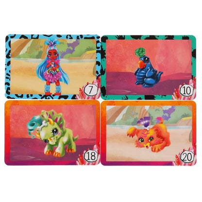 Кейв Клаб. Mémo du jeu sur la carte. (50 cartes, 65x95 mm). Couleur: 125х170х40мм. Умные игры в кор.50шт