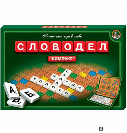ИГРА НАСТОЛЬНАЯ "СЛОВОДЕЛ КОМПАКТ" 01357 в кор.16шт