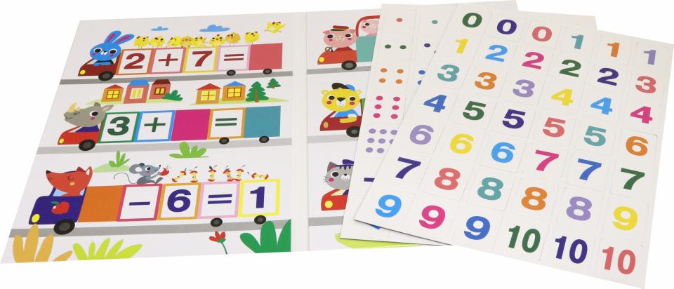 Магнитная книга Учимся считать