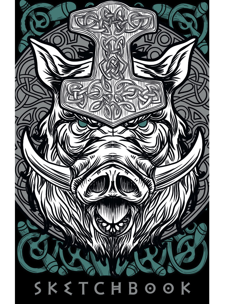 MyArt. СКЕТЧБУК. КЕЛЬТСКИЕ МОТИВЫ. Кабан
