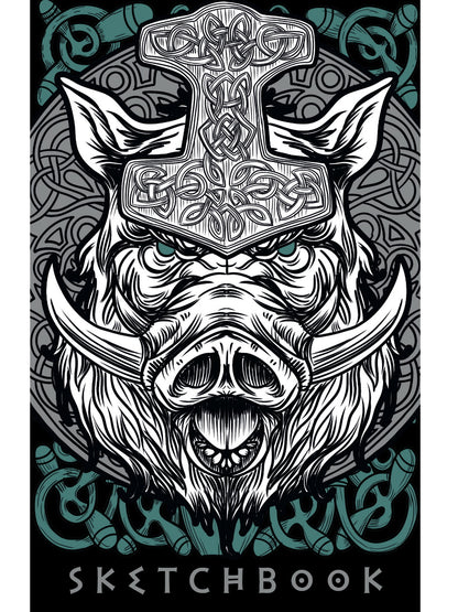 MyArt. СКЕТЧБУК. КЕЛЬТСКИЕ МОТИВЫ. Кабан