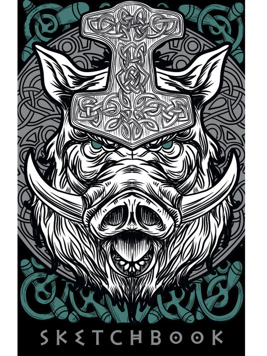 MyArt. СКЕТЧБУК. КЕЛЬТСКИЕ МОТИВЫ. Кабан