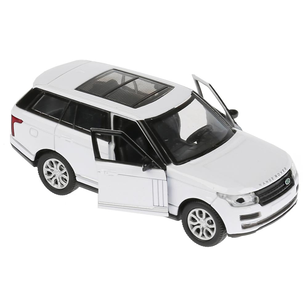 Machine en métal RANGE ROVER VOGUE pour 12 cm, double, bagage, argent, blanc, cor. Parc technologique dans le cor.2*36шт