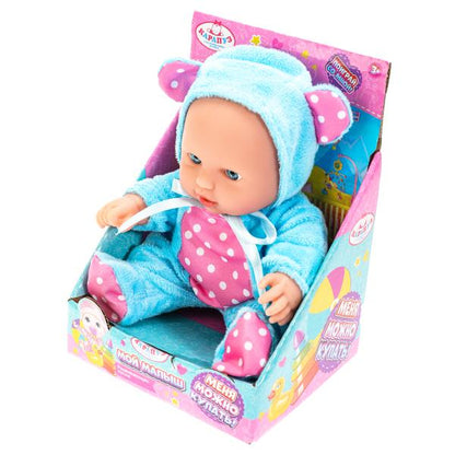 Пупс 20см, в дисплей КАРАПУЗ в кор.2*72шт