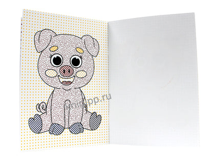 ВОДНАЯ РАСКРАСКА А5. ДОМАШНИЕ ЖИВОТНЫЕ (новая)