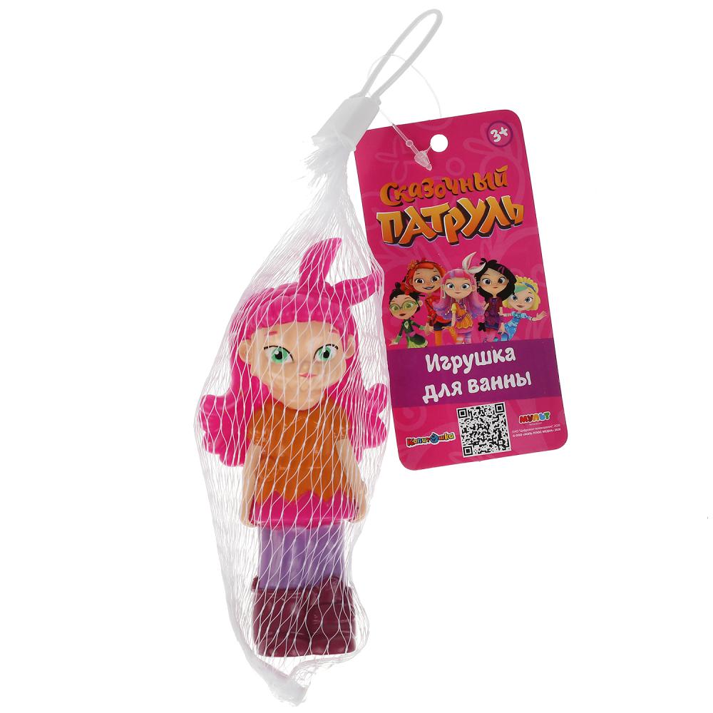 Игрушка для ванны СКАЗОЧНЫЙ ПАТРУЛЬ Алиса, 10см в сетке КАПИТОШКА в кор.100шт