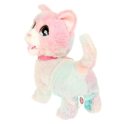 Интер котенок Милана 22см, пульт-п-ок, ходит, песн, мяук, гол повор, в кор МОЙ ПИТОМЕЦ в кор.12шт