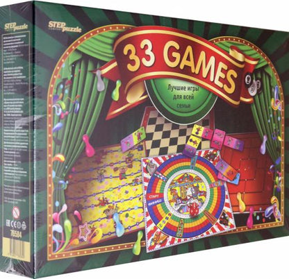 76584 Наст.игра "33 лучшие игры мира"