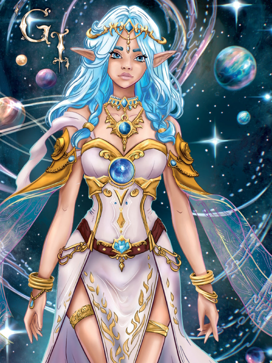 MyArt. СКЕТЧБУК "В СТИЛЕ GI" Эльрис Новая Галактика