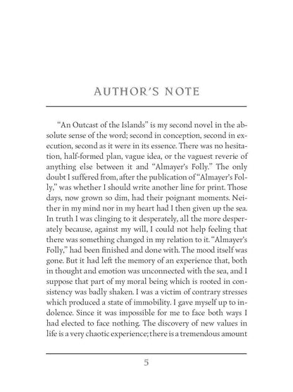 An Outcast of the Islands = Изгнанник. Т. 1: на англ.яз