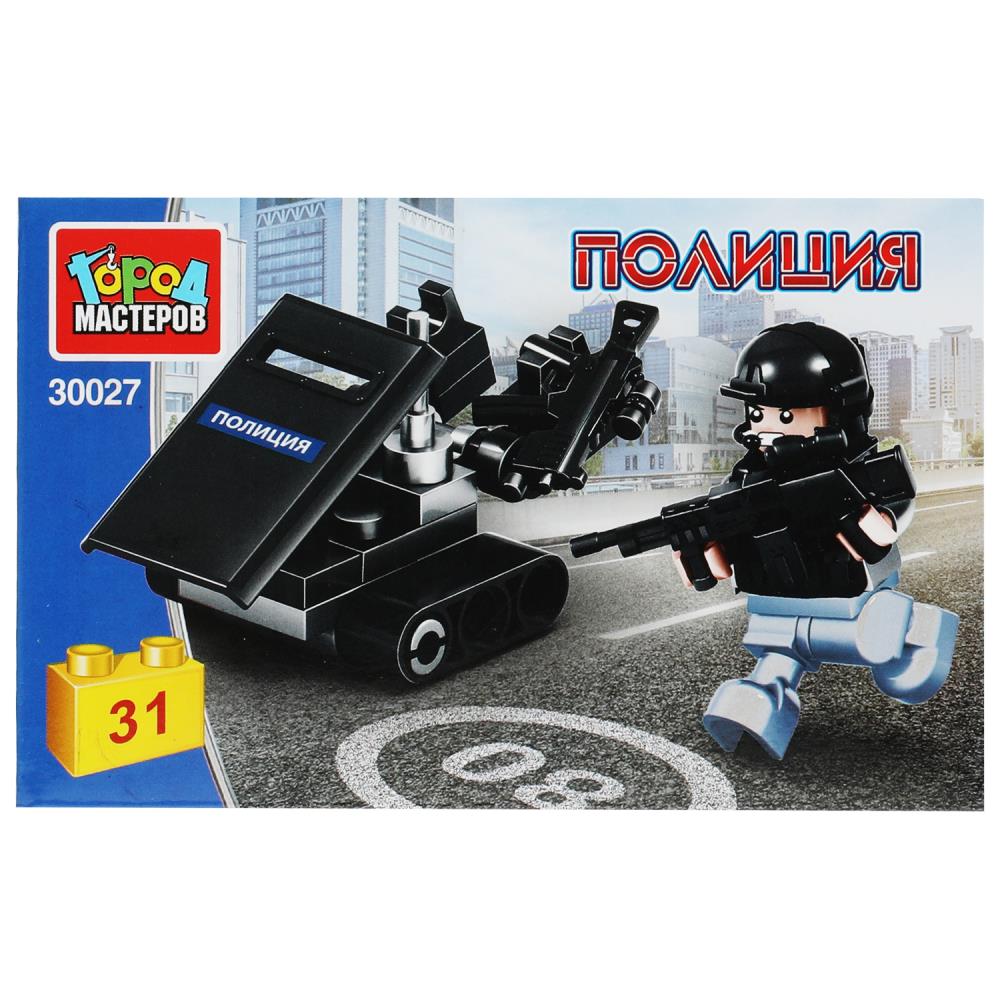 Конструктор операции спецназа, 31 дет. Город мастеров в кор.2*40шт