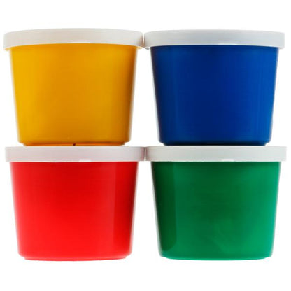 Тесто для лепки СИНИЙ ТРАКТОР 4 цв. по 50 г, рф МУЛЬТИ АРТ в кор.18шт