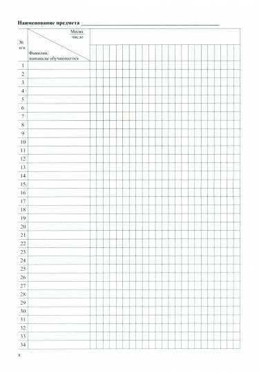 Журнал учёта теоретического обучения. (Формат А4, обл. картон мелов 250, 7БИЦ, цветная, блок писчая 60) 192 стр.