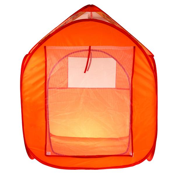 Палатка детская игровая СОЮЗМУЛЬТФИЛЬМ львенок и черепаха 83х80х105см Играем вместе в кор.24шт