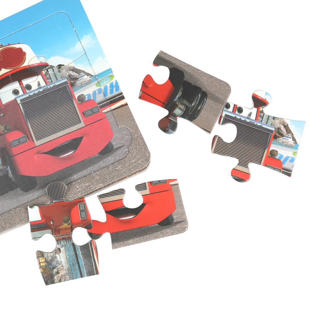 Чемпионская гонка. Картонная книга с 5 пазлами. 160х160 мм. 10 стр. Умка в кор.28шт