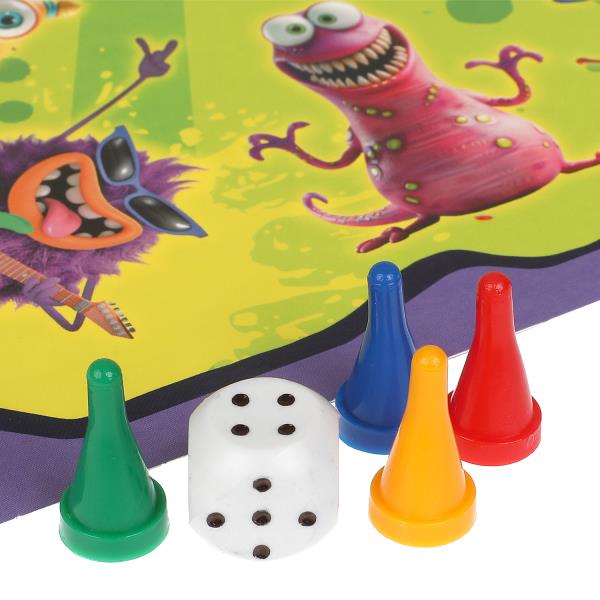 Des monstres et des monstres. Настольная игра-квадрат. 40 cartes. 250х250х55 mm. Умные игры в кор.10шт