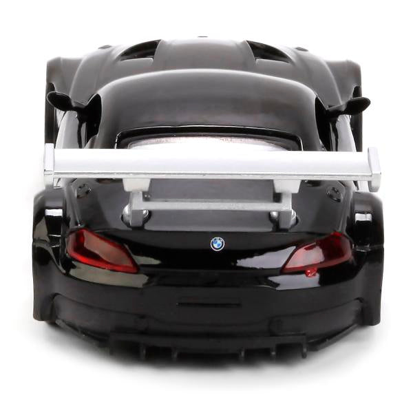 МАШИНА "ТЕХНОПАРК" МЕТАЛЛ. ИНЕРЦ. BMW Z-4 GT3, 1:38, ОТКРЫВ. ДВЕРИ В РУСС. КОР. в кор.2*36шт