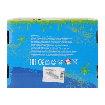 Игрушка мяч-попрыгун 7,5см светится, цвета в сборе, светодиод Супер Жим уп-12шт в кор.12уп