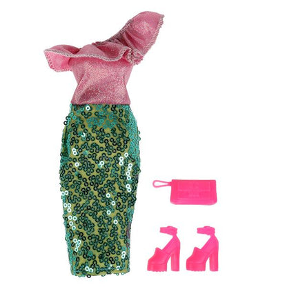 Accessoires pour un gâteau de 29 cm. нарядной одежды и акс для Софии,blisterer КАРАПУЗ в кор.36шт