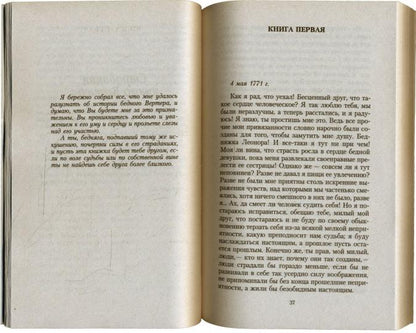 Страдания юного Вертера