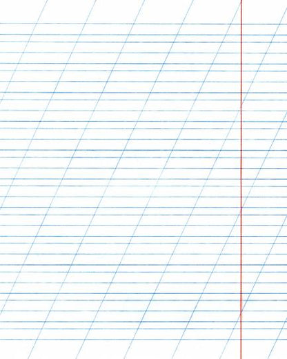 Тетрадь Астронавт, 12 листов, косая линия с дополнительной горизонтальной, А5, в ассортименте