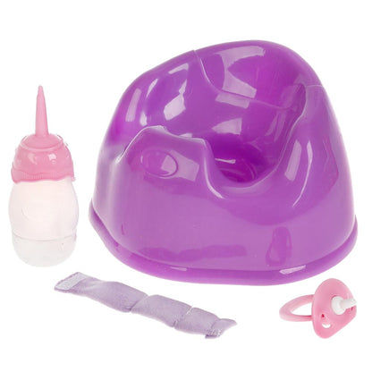 Пупс функциональный БАРБАРИКИ Ксюшенька 40см, пьет, писает, повязка, 4акс КАРАПУЗ в кор.2*6шт