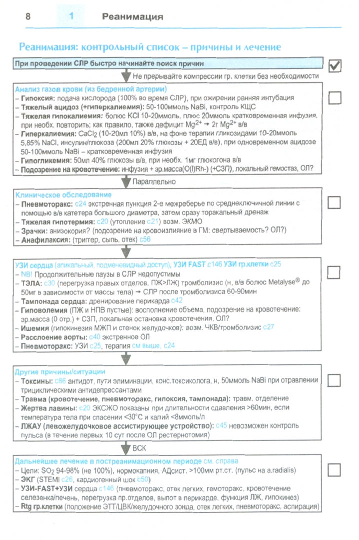 Экстренные ситуации в клинической практике