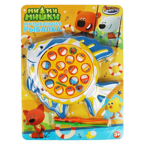 Игра рыбалка Ми-ми-мишки звук, блист.28*38*5см ИГРАЕМ ВМЕСТЕ в кор.2*48шт